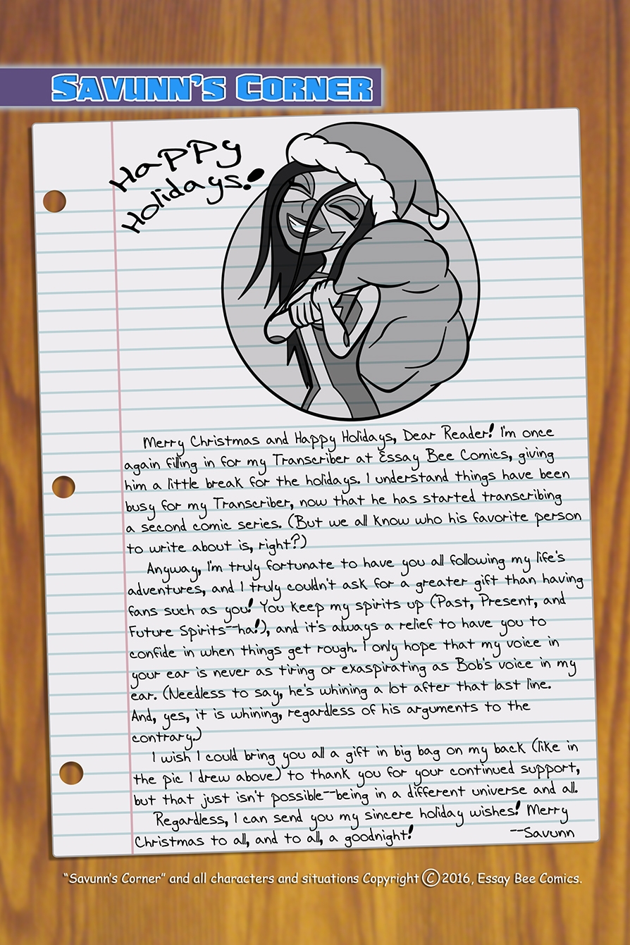 "Savunn's Corner" Christmas 2016