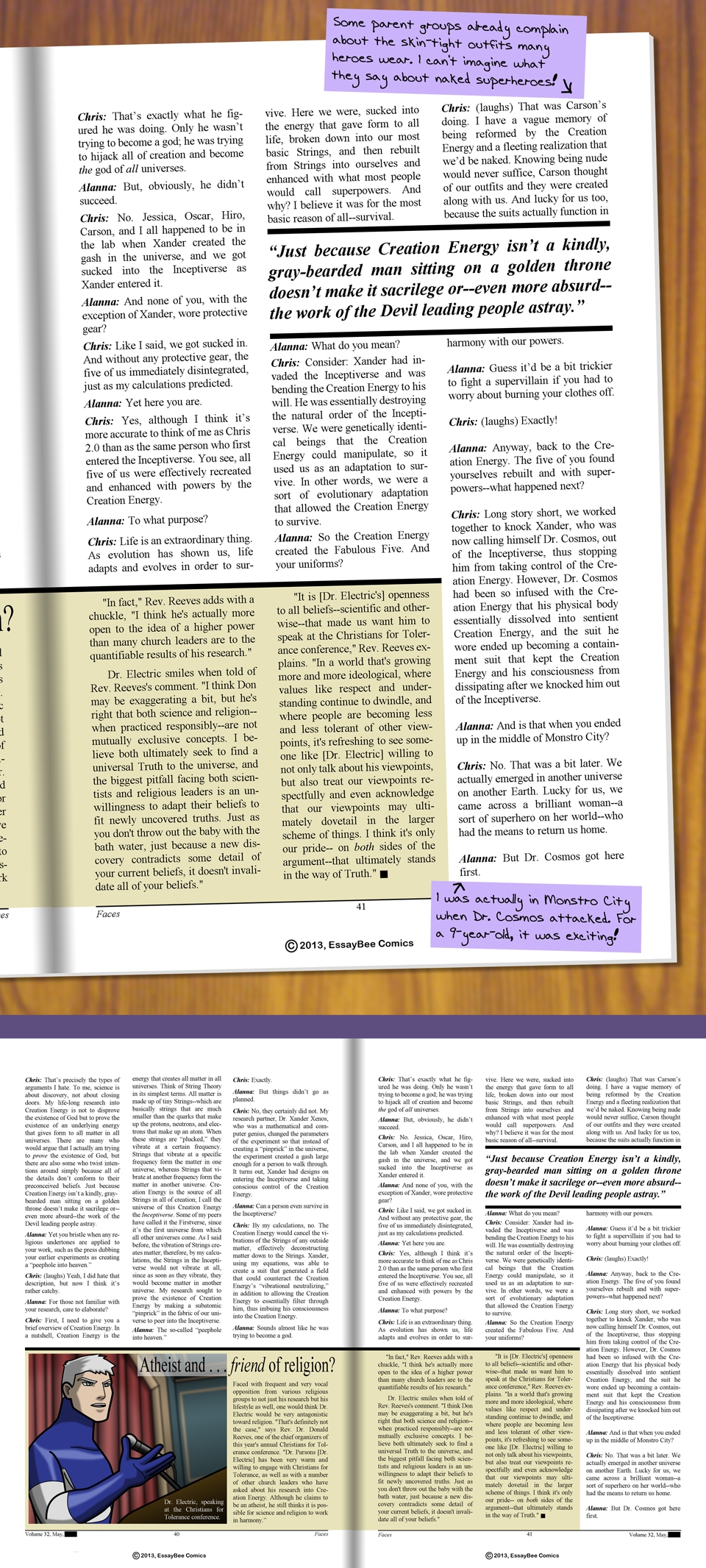 Interleude--Faces Magazine Interview Page 04 (and 2-page layout)