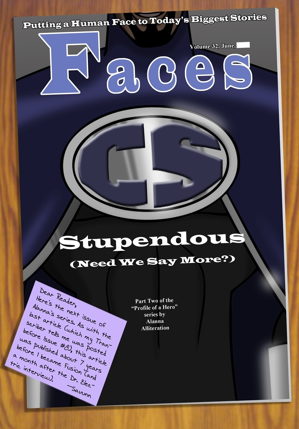 Interleude--Faces Magazine Interview 2 Cover