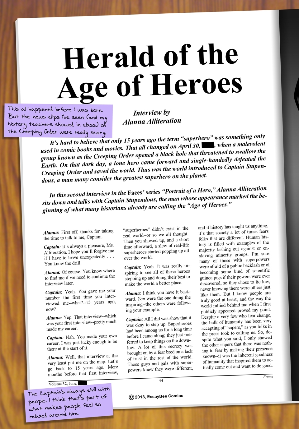 Interleude--Faces Magazine Interview 2 Page 01