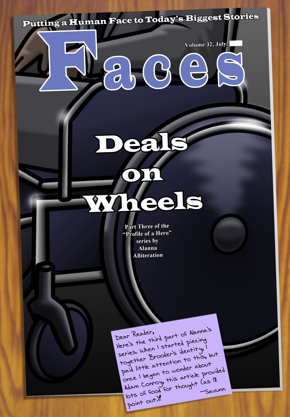 Interleude--Faces Magazine Interview 3 Cover