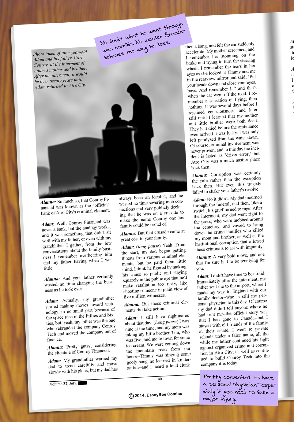 Interleude--Faces Magazine Interview 3 Page 3