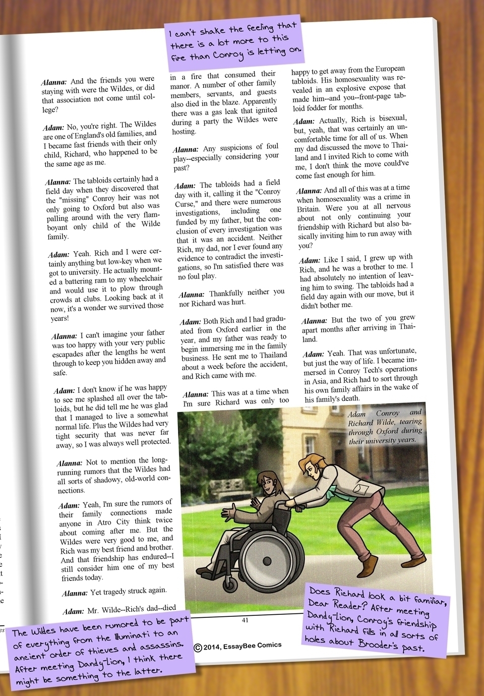 Interleude--Faces Magazine Interview 3 Page 4