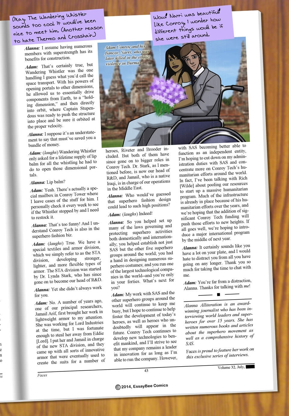 Interleude--Faces Magazine Interview 3 Page 6