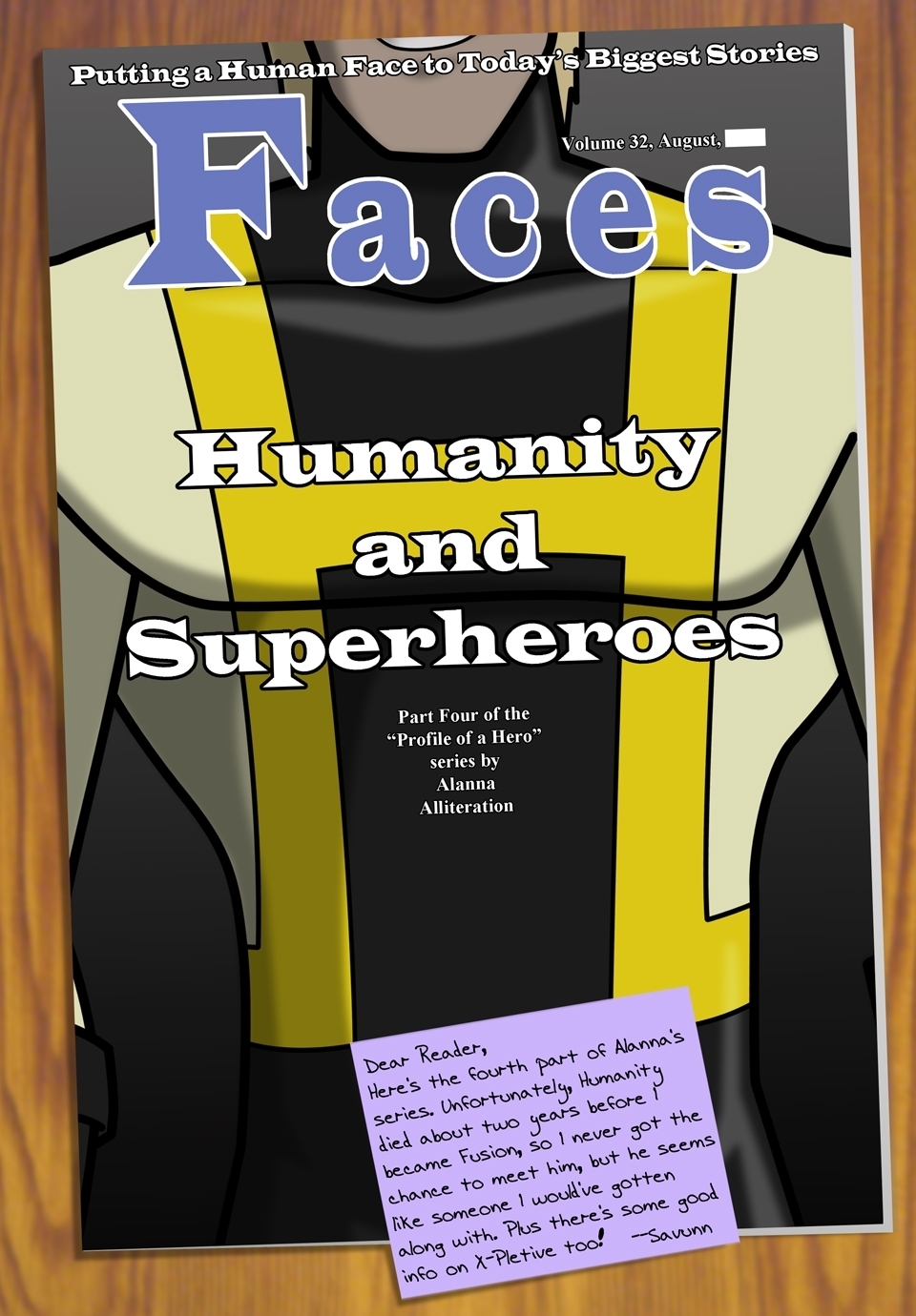 Interleude--Faces Magazine Interview 4 Cover