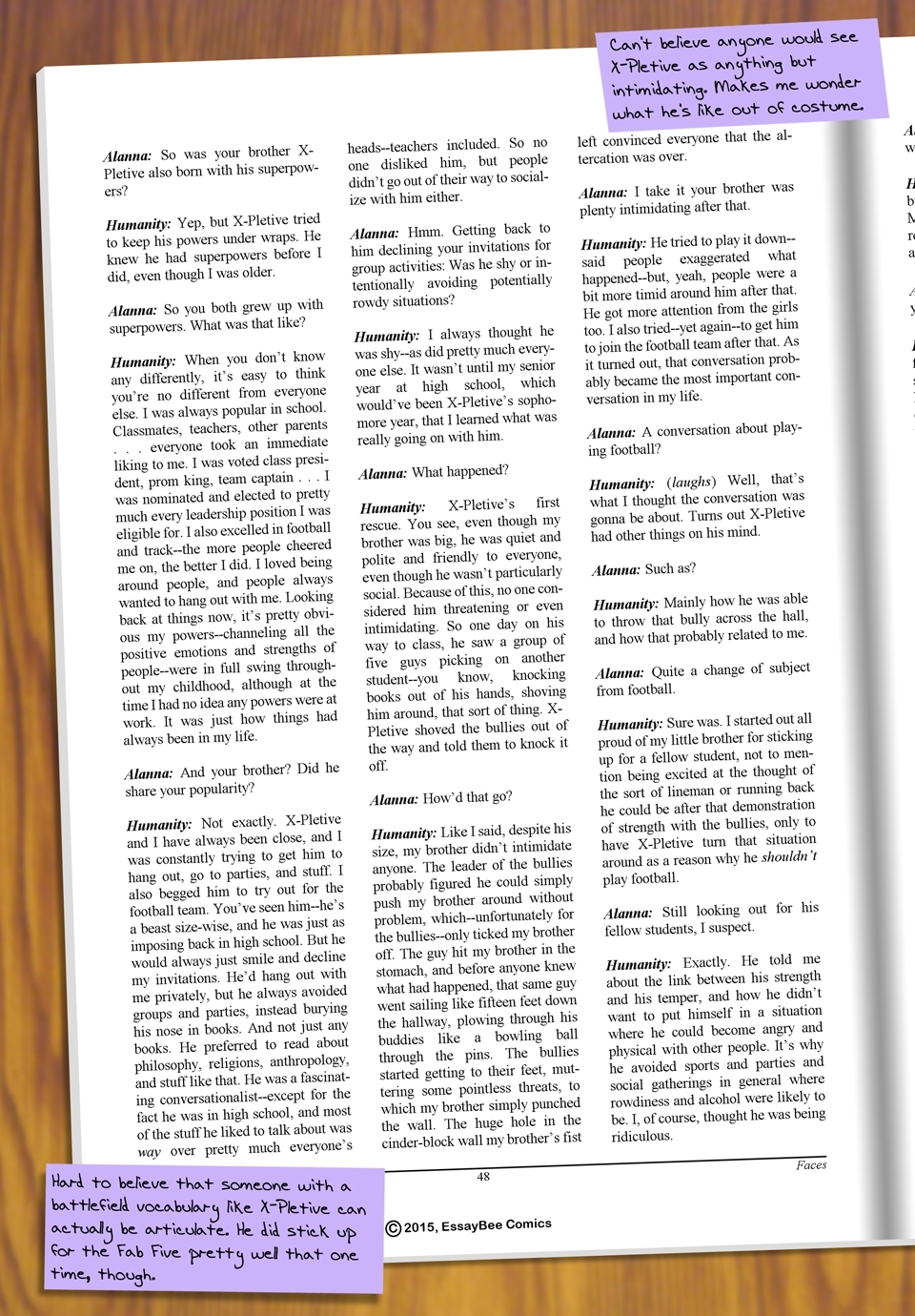Interleude--Faces Magazine Interview 4 Page 3