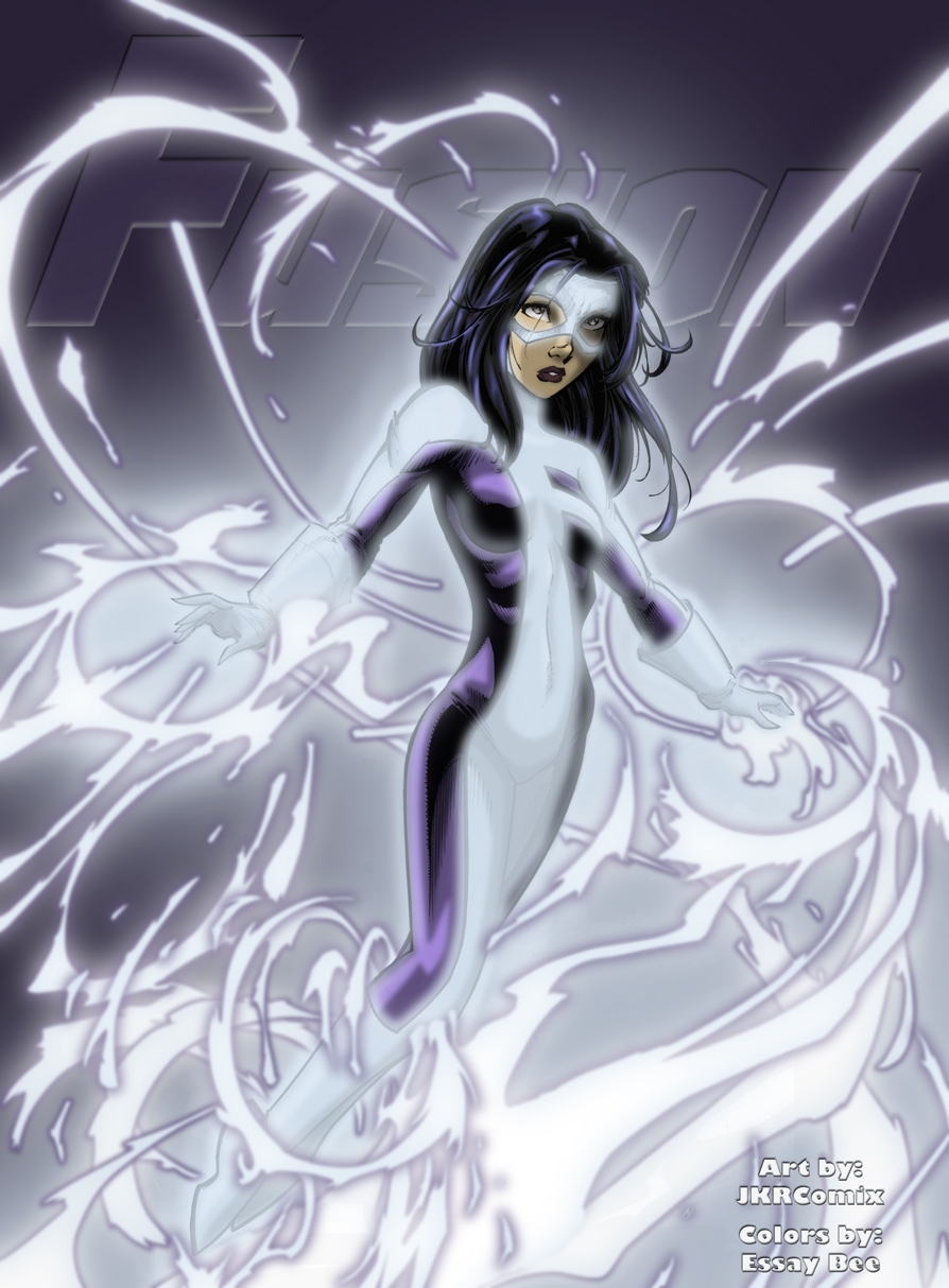 Fusion Fan Art by JKR and Colored by Me (Essay Bee, for those not paying attention)