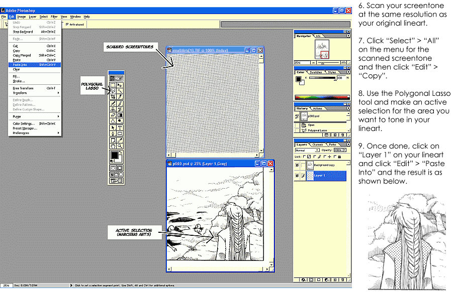 Create a Basic Japanese Styled Comic 5