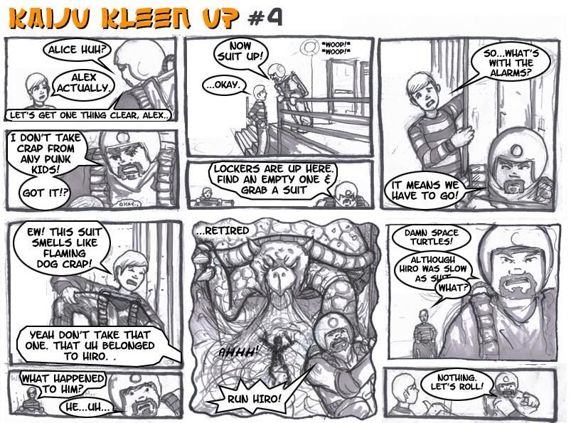 Kaiju Kleen Up #4