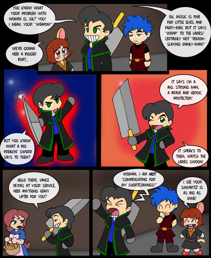 3PF Chibis:  Swords