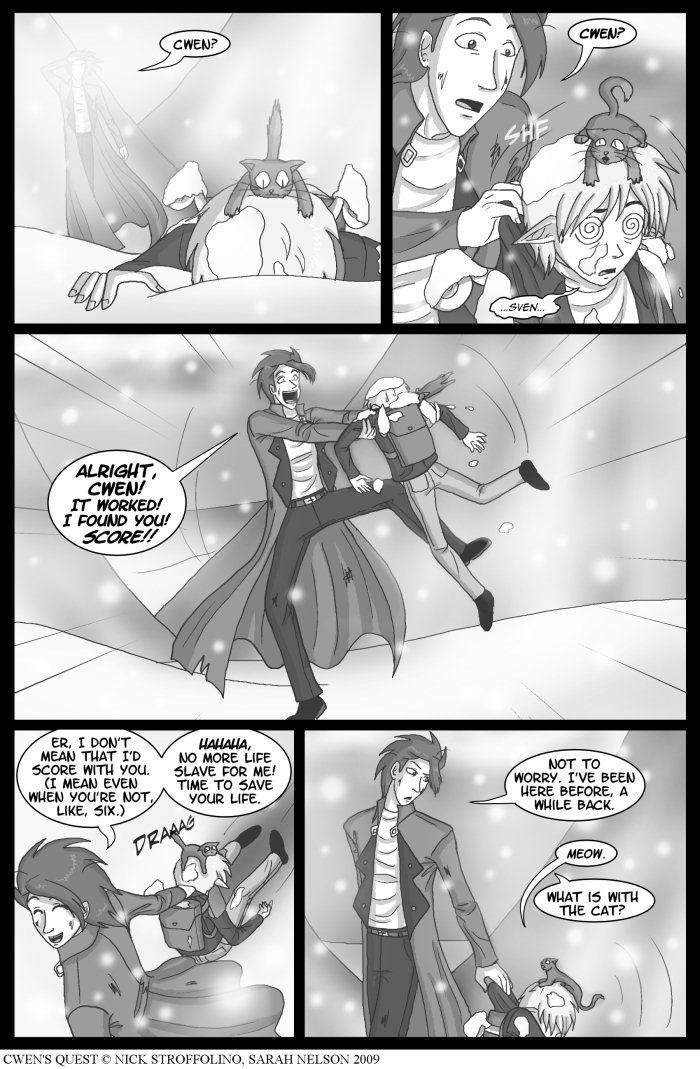 Chapter 5 Page 14 - Riddly does the Happy Dance