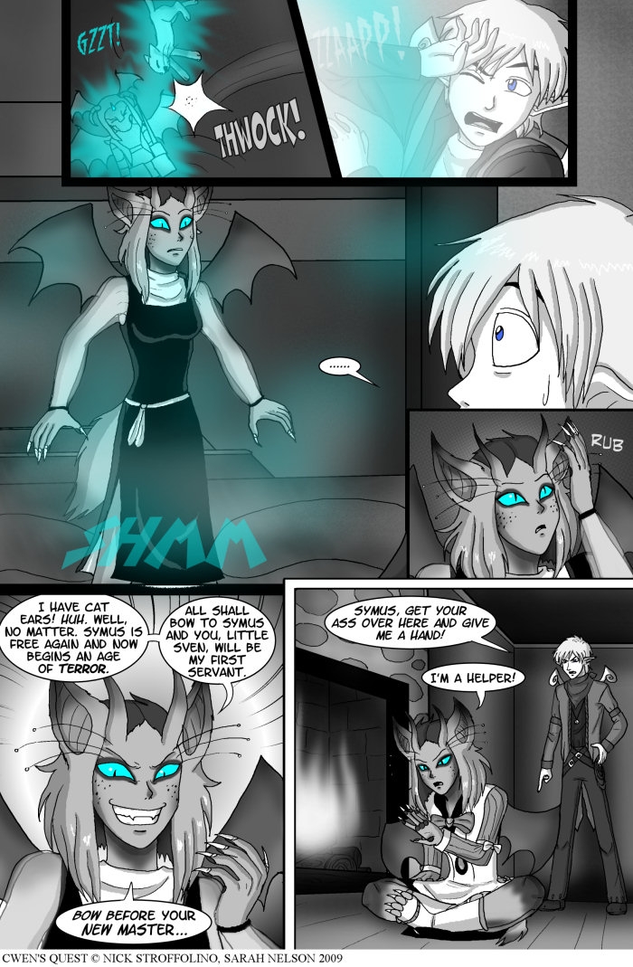Chapter 5  Page 17 - An Evil Cat Girl