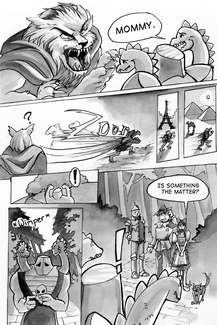 Chapter 6 Zergarem's Story I - When last we saw our "hero"