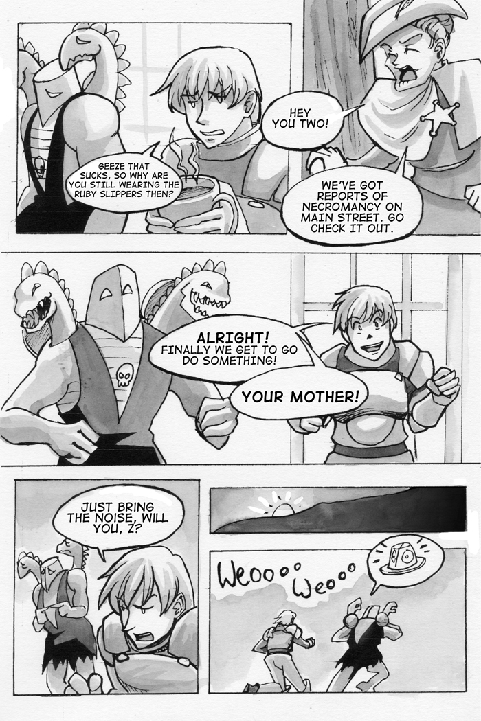 Chapter 6 Zergarem's Story V - The Fuzz