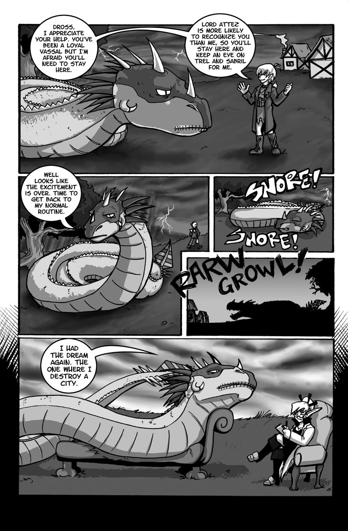 Chapter 6 Dross's Story I - A deeply troubled dragon