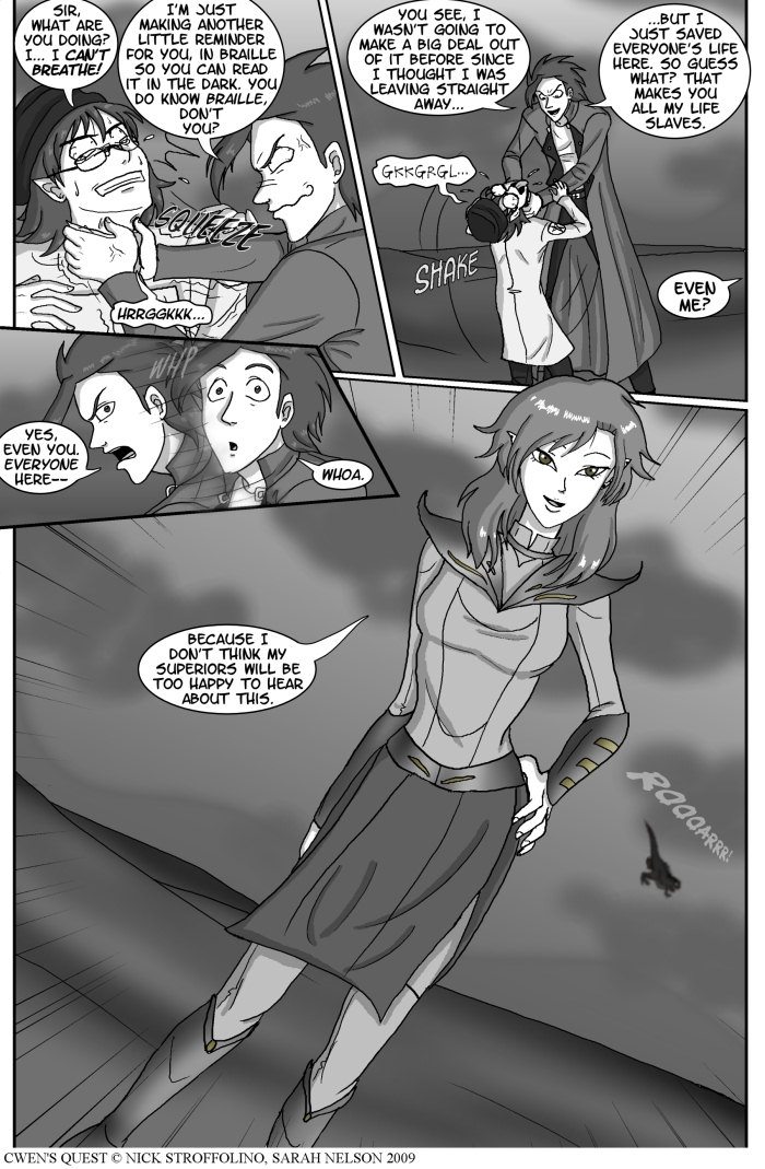Chapter 7 Page 10 - Did I say life slave?