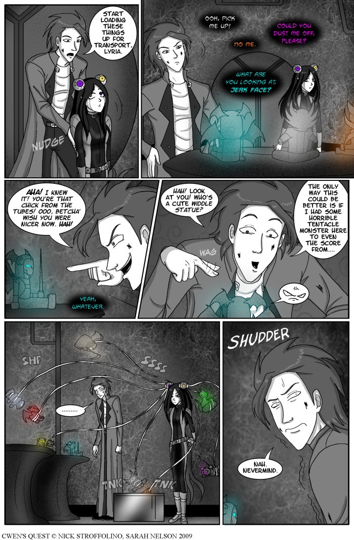 Chapter 8 Page 17 - Riddly is such a tease