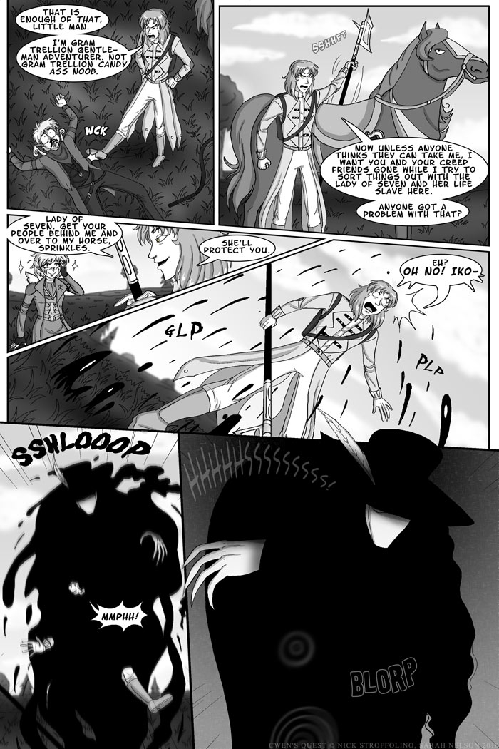 Chapter 9 Page 16 - Gram Breaks rock, Rock Beats Ikowa, but Ikowa Covers Gram