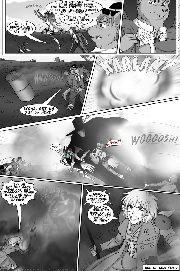 Chapter 9 Page 25 - Making a big exit