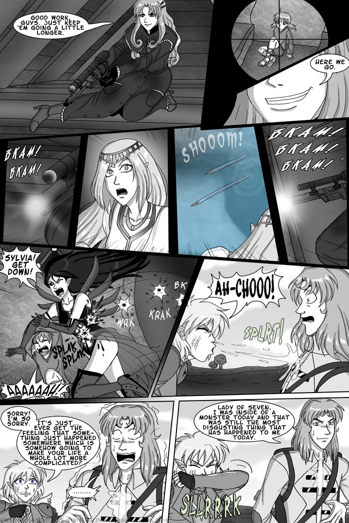 Chapter 10 Prolog -1:  God Bless you! Gesundheit!  You're so good looking!