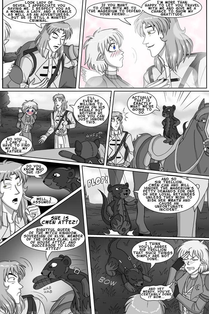 Chapter 10 Page 4 - You left out adventurer extraordinaire 