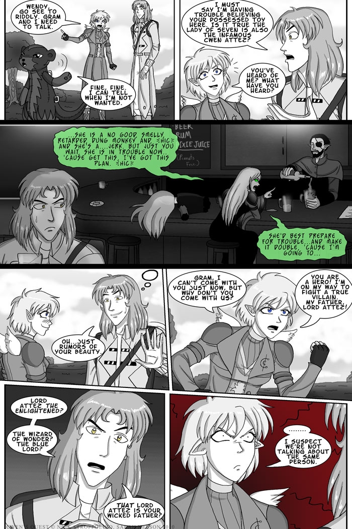 Chapter 10 Page 5 - The who you say?