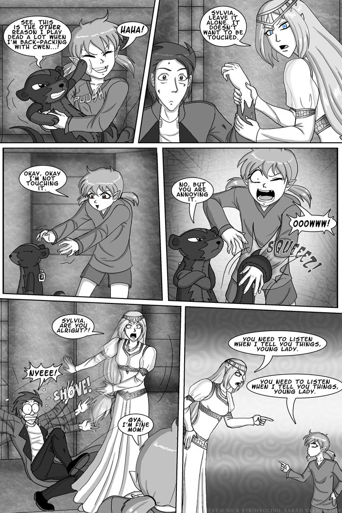 Chapter 10 Page 12 - Going the right way for a smacked bottom