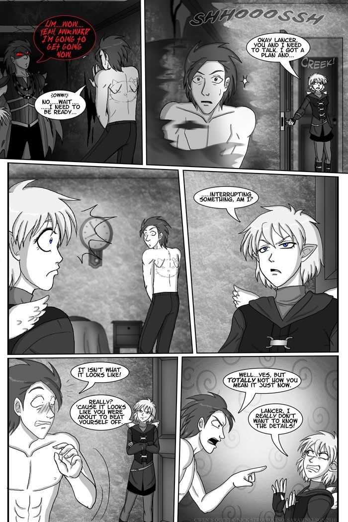 Chapter 11 page 16 - She always assumes the worse