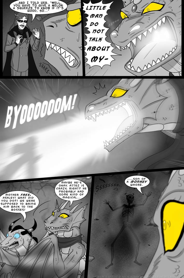 Chapter 13 Page 22 - Shut your mouth!