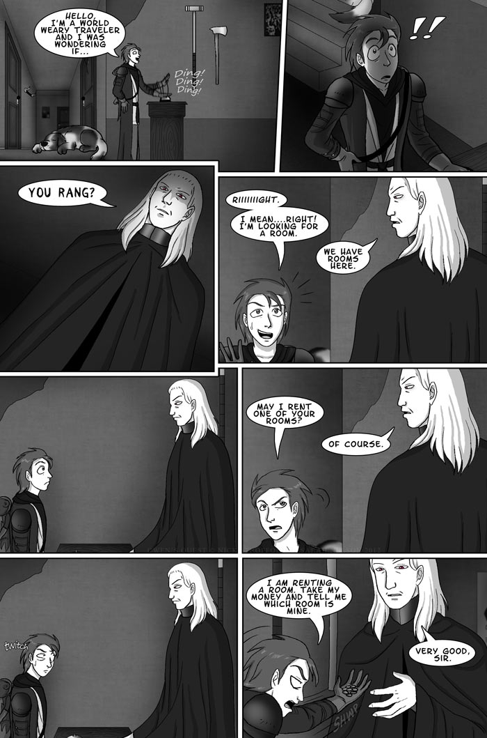 Chapter 13 Page 4 - The Money isn't working, nothing is happening