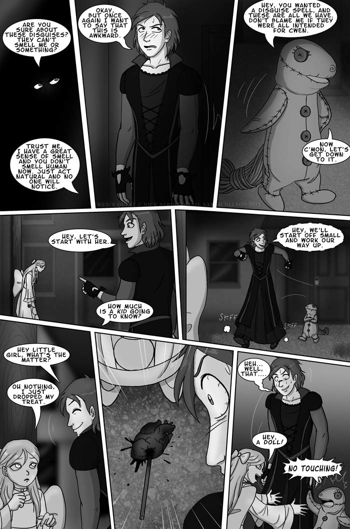 Chapter 13 Page 9 - Incognito, In a dress