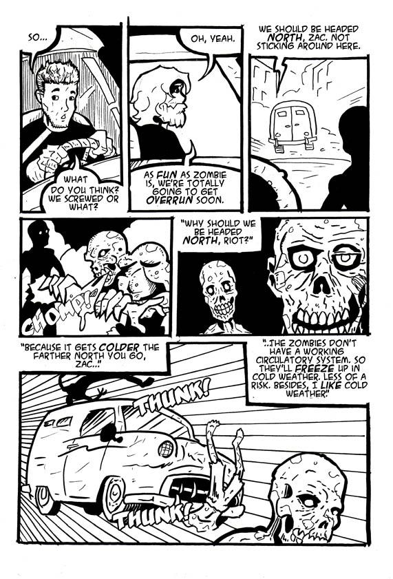 Drunk Duck Zombies: Day 14, Page 4