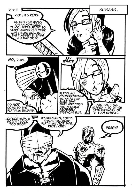 Drunk Duck Zombies: Day 14, Page 6