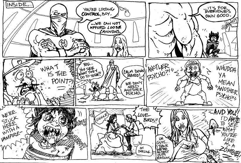 drunk duck zombies day 23, page 2