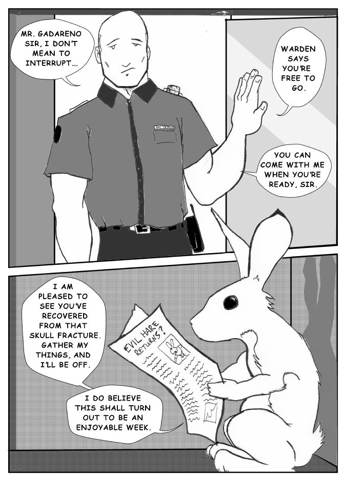 PAGE 46 - THE BELGIAN HARE IS ON THE LOOSE!