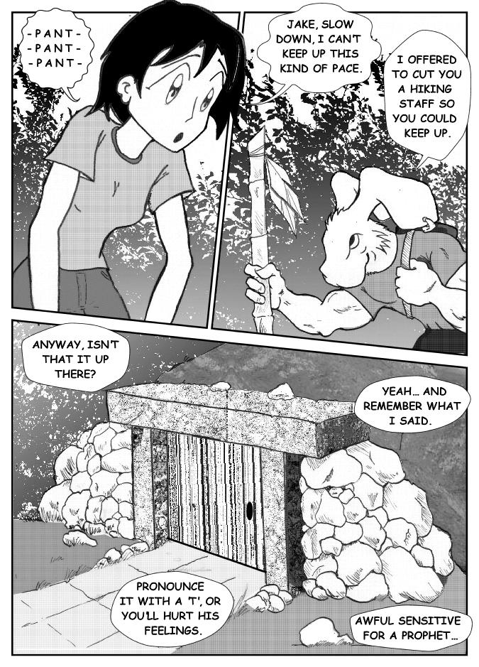 PAGE 48 - CLIMBING UP THE ROUGH SIDE OF THE MOUNTAIN