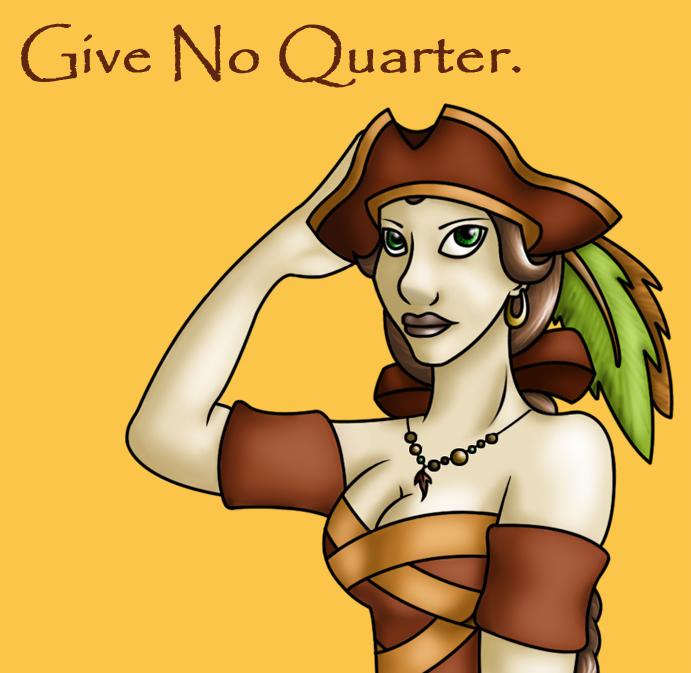 Give no quarter