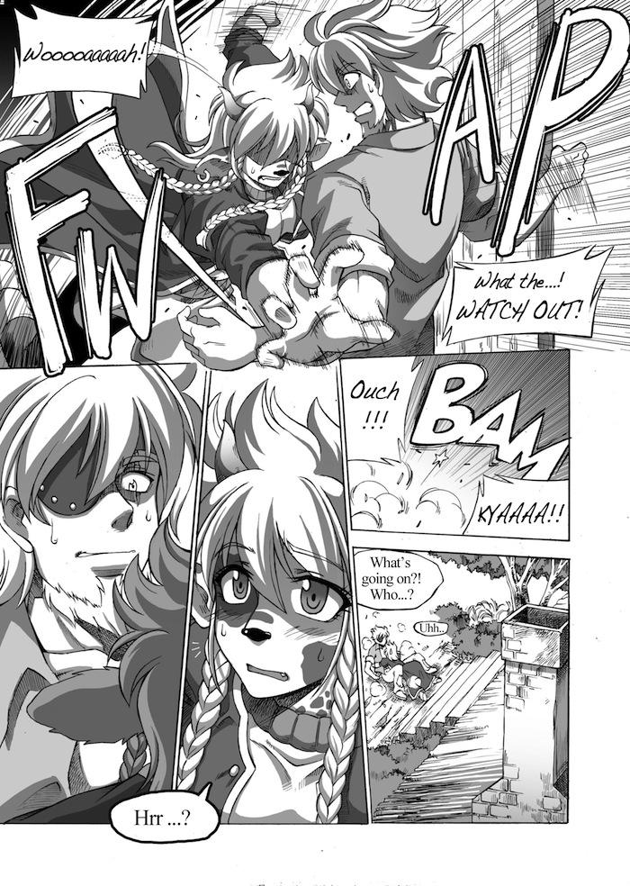 Page 38: A stranger's welcome!
