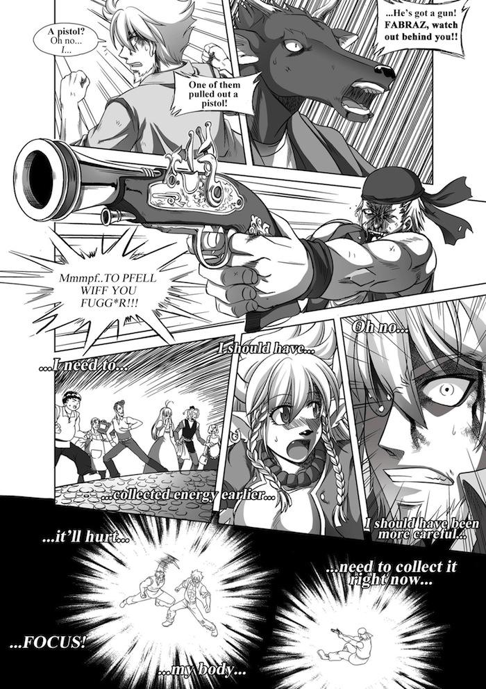 Page 62: This time death is pointed towards Fabraz.
