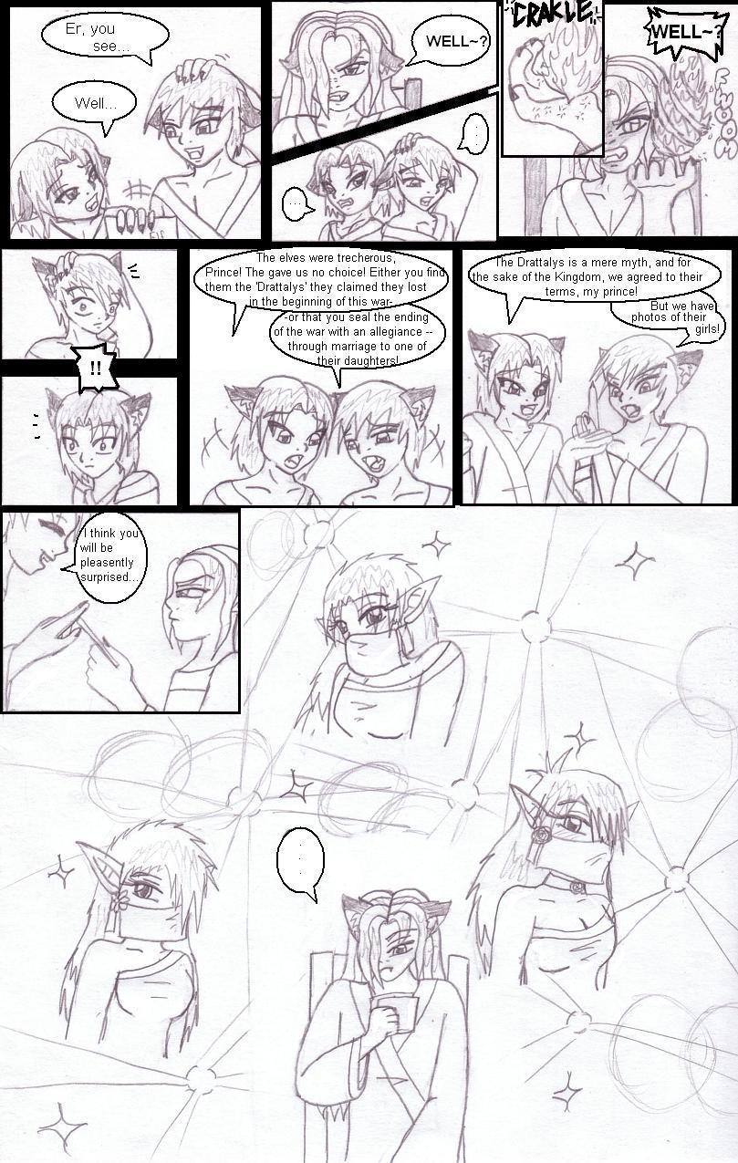 Six tails, Three Elves, One Drattalys: Page 4