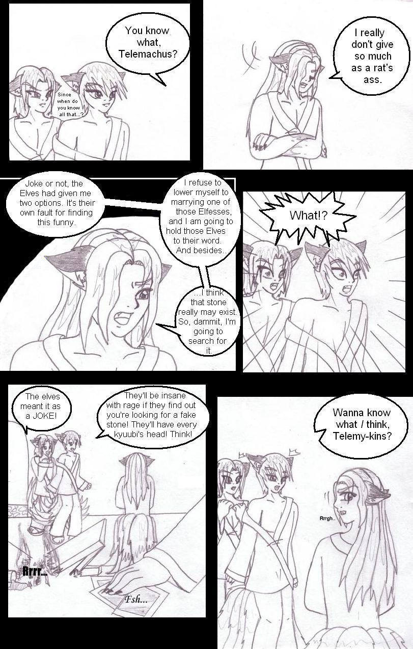 Six tails, Three Elves, One Drattalys: Page 12