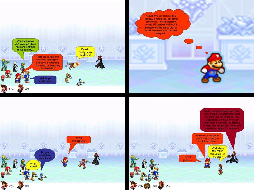 Mario intervenes...