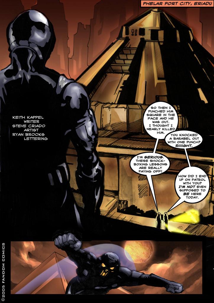 Cracken's Crew: The Invisible War Issue 1 Page 1