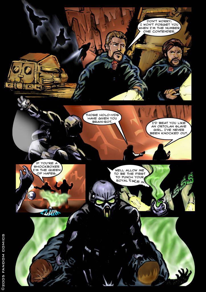 Cracken's Crew: The Invisible War Issue 1 Page 2