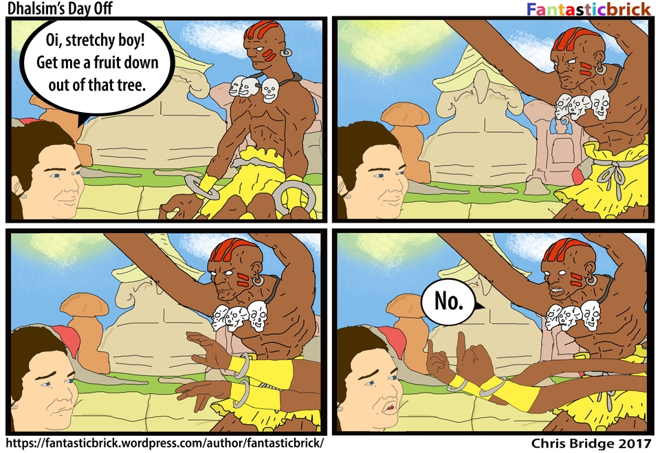 Dhalsim's Day Off