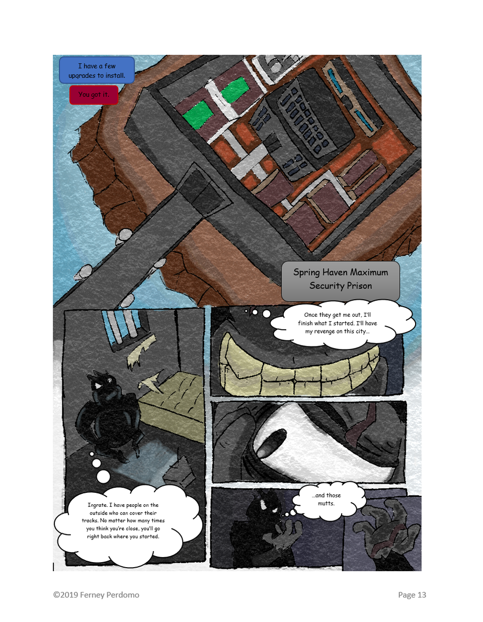 Page 13: The Watch-Dogs: Hadis Strikes