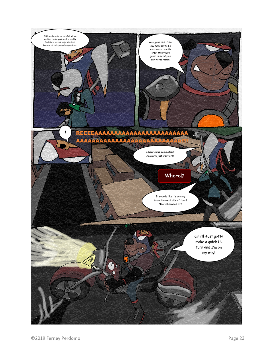 Page 23: The Watch-Dogs: Hadis Strikes