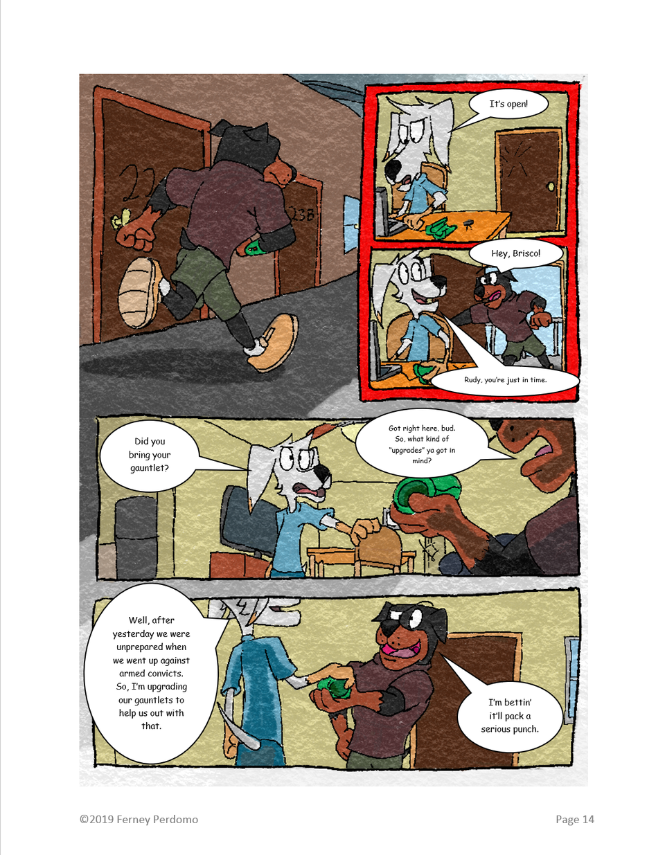 Page 14: The Watch-Dogs: Hadis Strikes