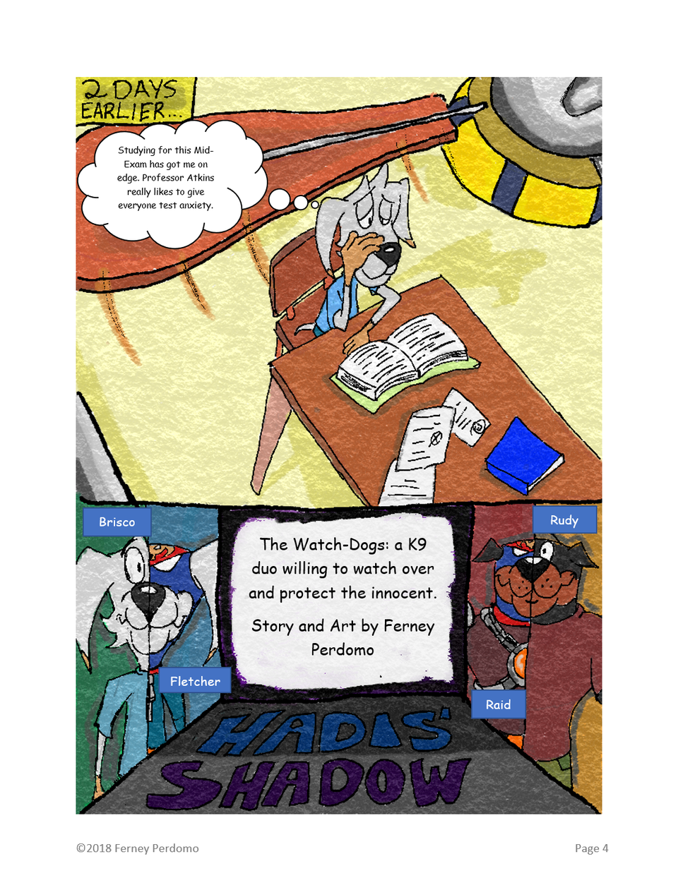 Page 4: The Watch-Dogs: Hadis' Shadow