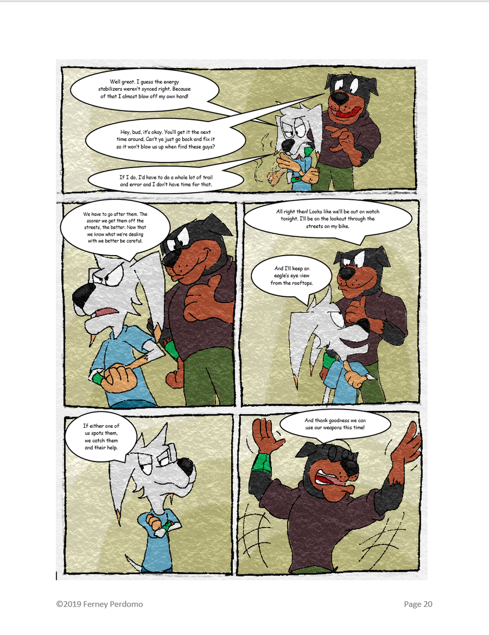 Page 20: The Watch-Dogs: Hadis Strikes